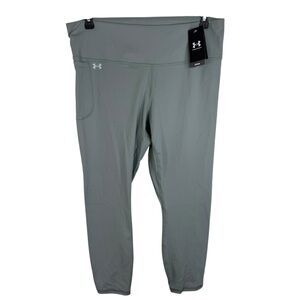 Under Armour Women’s UA Motion Ankle Leggings Green Sz 2XL